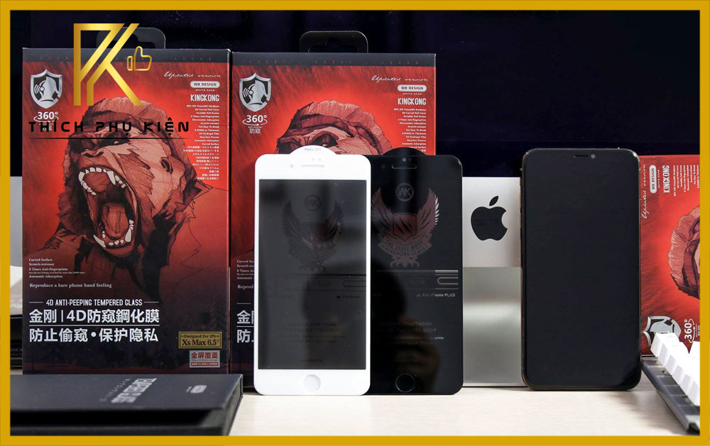 Cường Lực Chống Nhìn Trộm King Kong iPhone - Chính Hãng 1